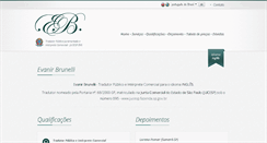 Desktop Screenshot of ivebrunelli.com